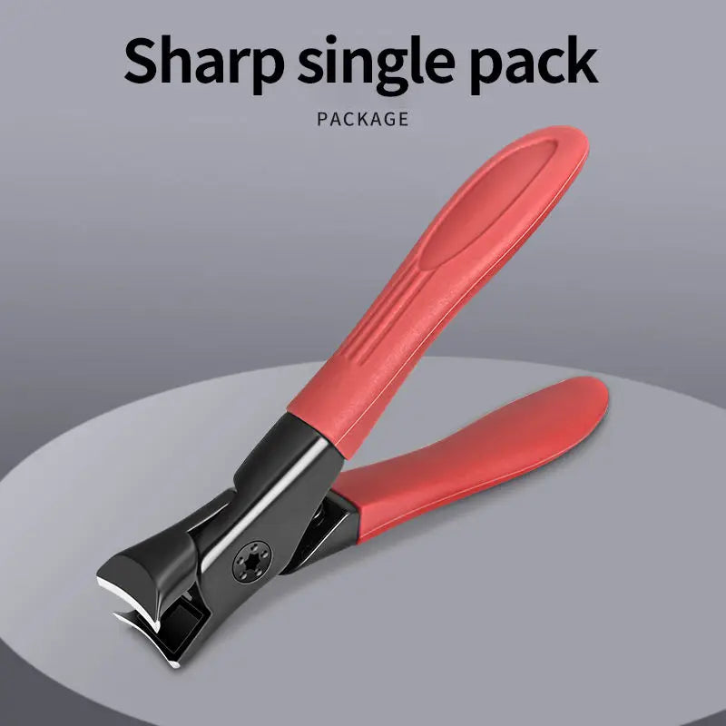Stainless Steel Nail Clipper – Sharp Fingernail & Toenail Cutter Nail Clipper PRIMED Red1 PCS