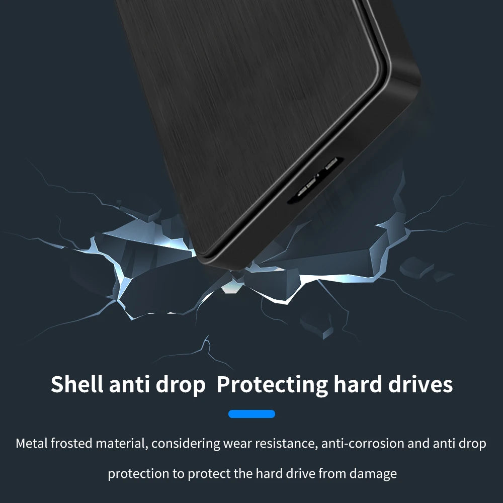 2.5" SATA to USB 3.0 Hard Drive Enclosure | Tool-Free 5Gbps Hard Drive Enclosure PRIMED