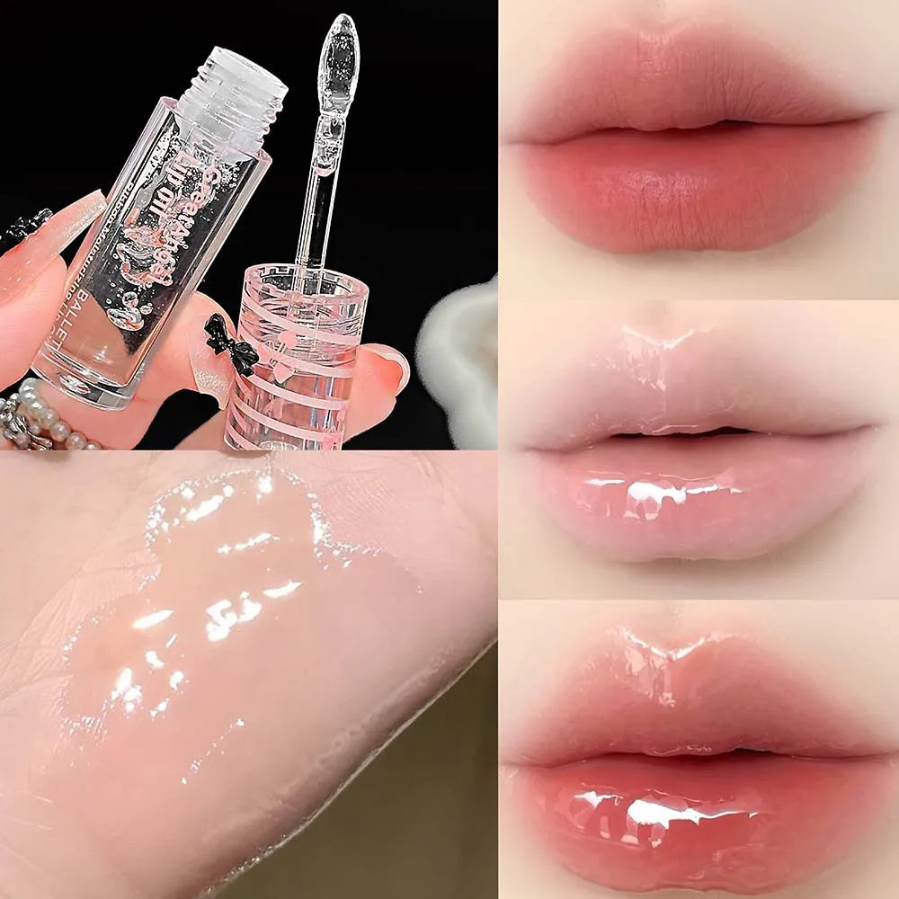 Crystal Lip Gloss Oil – Plumping, Moisturizing & Shiny Lip Gloss Oil PRIMED 01
