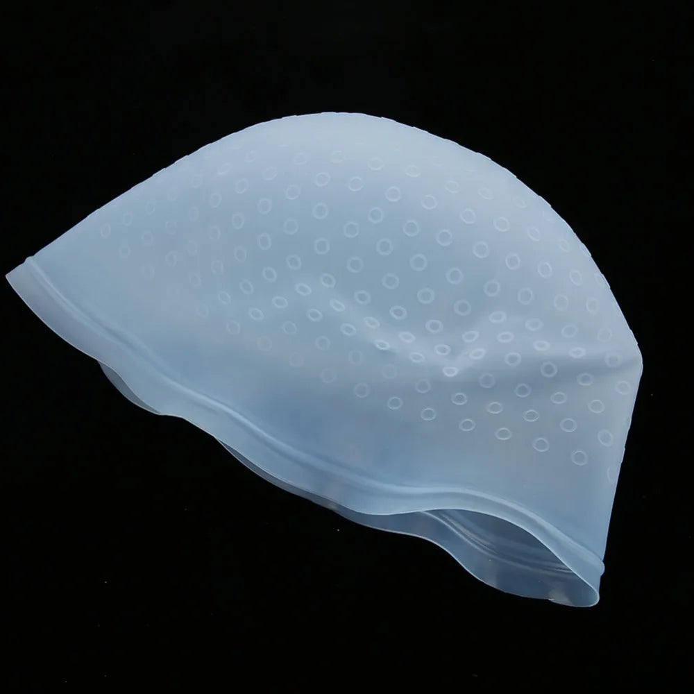 Reusable Silicone Hair Highlighting Cap with Metal Hook Hair Coloring Cap PRIMED