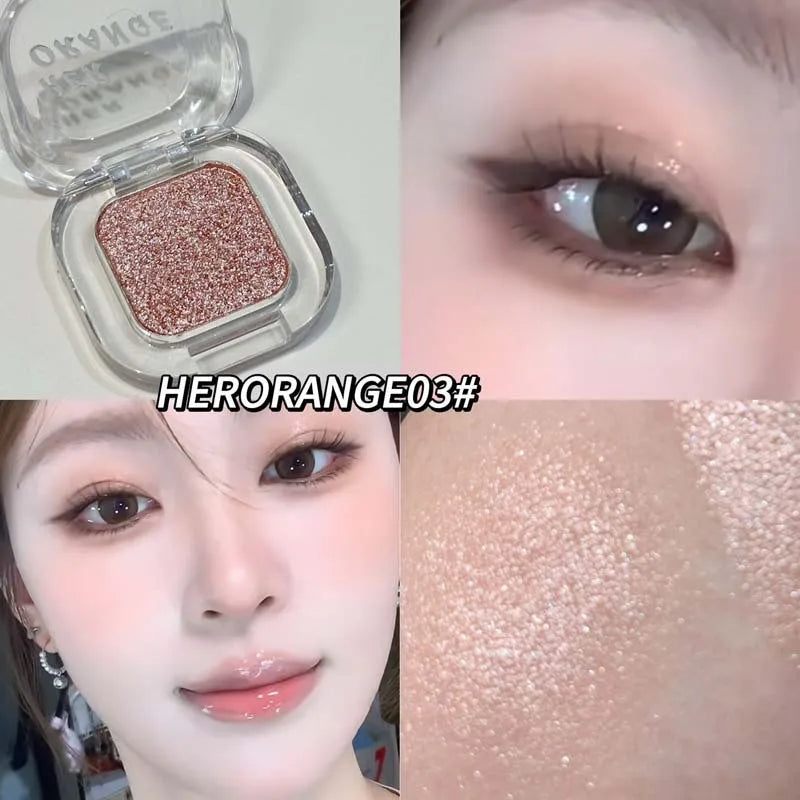 Red Brown Matte Eyeshadow Palette – Waterproof Shimmer Contour