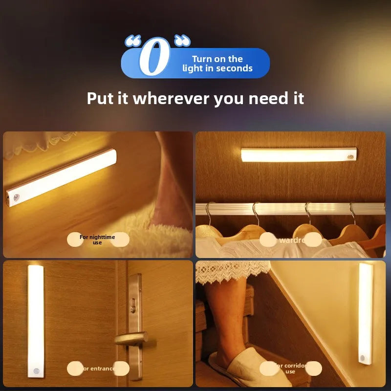 USB Rechargeable LED Motion Sensor Light | Cabinet & Closet