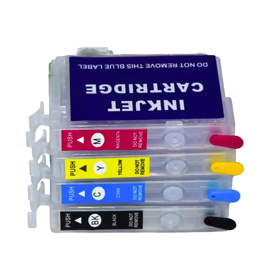 T1291–T1294 Refillable Ink Cartridges for Epson Series 129 Refillable Ink Cartridge PRIMED