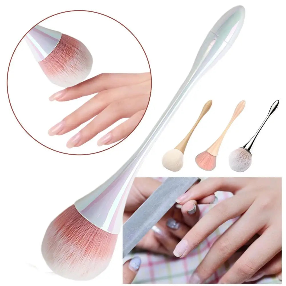 Nail Dust Brush for Manicure – Soft Bristle Gel Nail Tool
