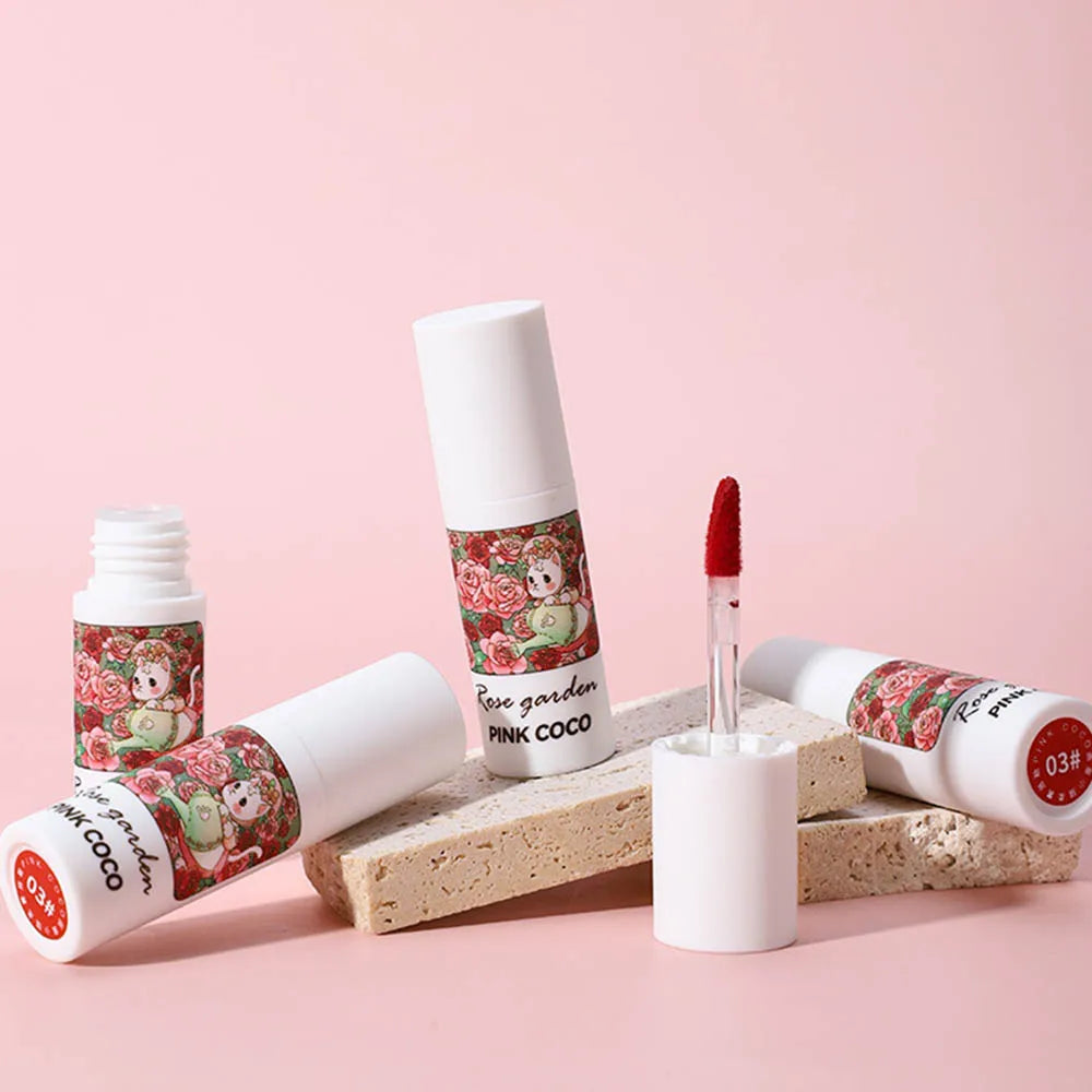 Matte Lip Mud Liquid Lipstick – Waterproof Long-Lasting Lip Gloss Liquid Lipstick PRIMED