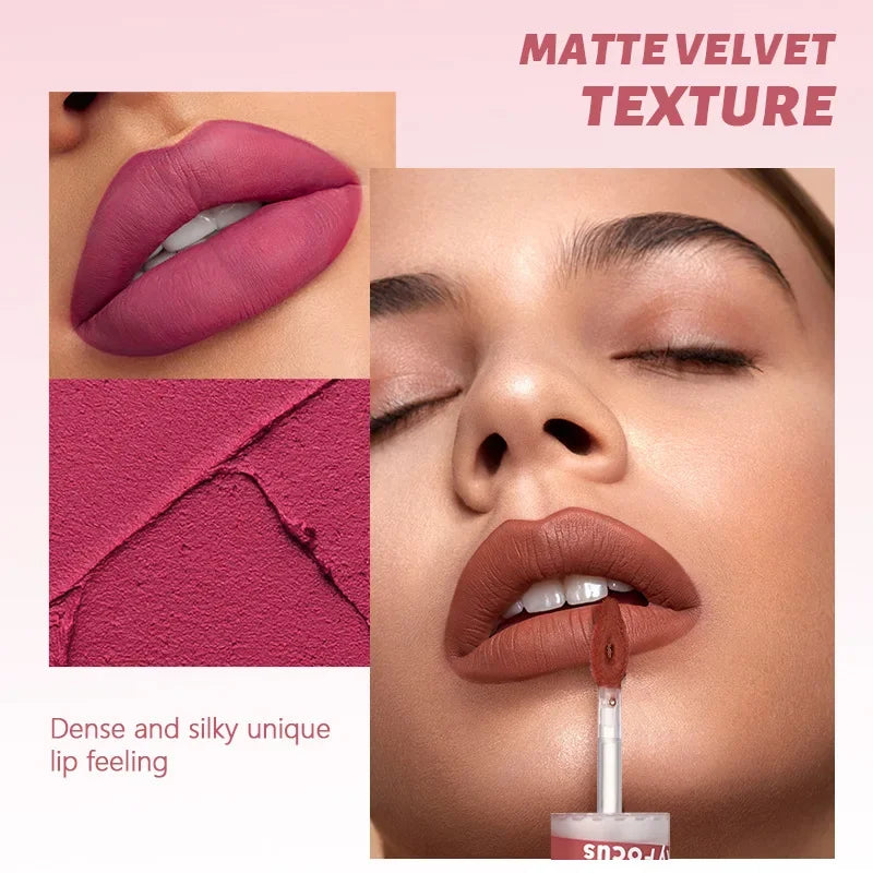 Blana Matte Velvet Lip Clay – Waterproof Moisturizing Lipstick Matte Lipstick PRIMED