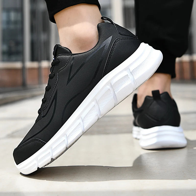 LETCOMFIT Men's Waterproof Sneakers | Non-Slip Walking Shoes Men's Sneakers PRIMED