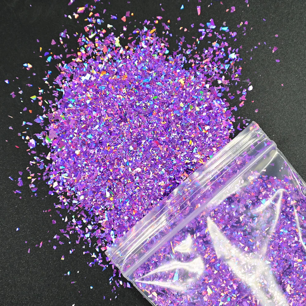 MAFANAILS 20g Diamond Pigment Nail Glitter Powder – 6 Colors