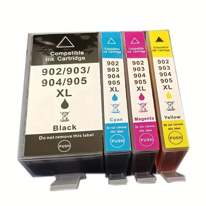 HP 903XL 903 Compatible Ink Cartridges – OfficeJet Pro 6960–6979 Ink Cartridge PRIMED