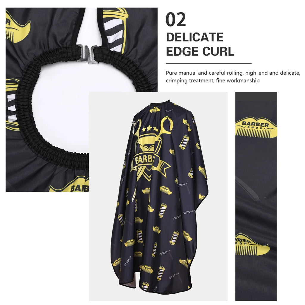 Professional Barber Haircut Cape – Salon Hairdressing Gown Hairdressing Cape PRIMED