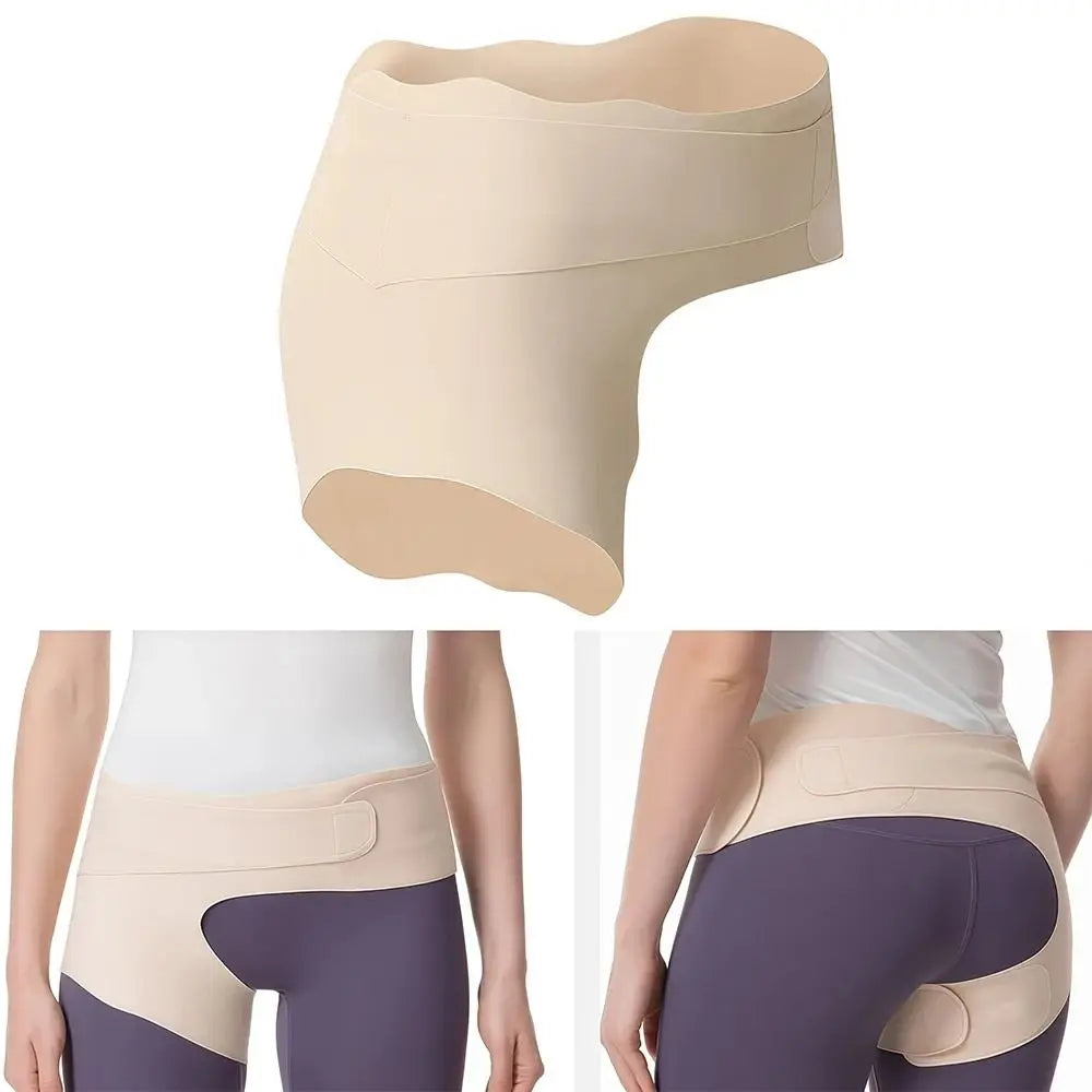 Ultra-Thin Hip Brace | Adjustable Groin & Thigh Compression Hip Compression Brace PRIMED