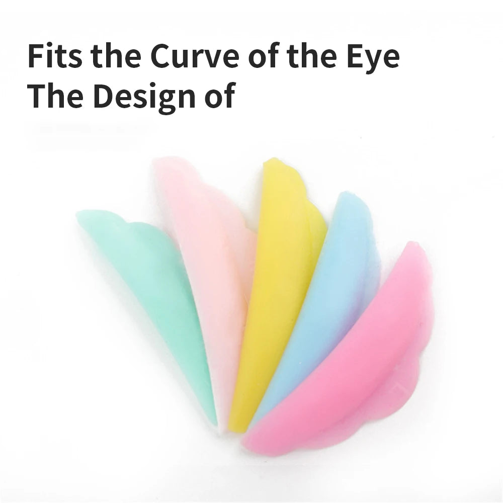 5 Pairs Silicone Lash Lift Perm Pads | Eyelash Extension Tool Lash Lift Pads PRIMED