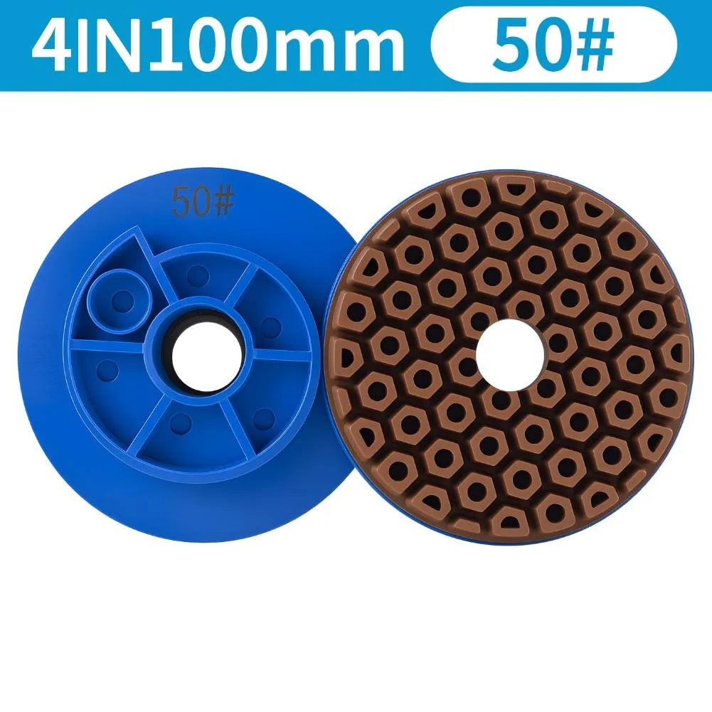 Snail Lock Wet Polishing Disc 10mm Segments – Marble & Granite