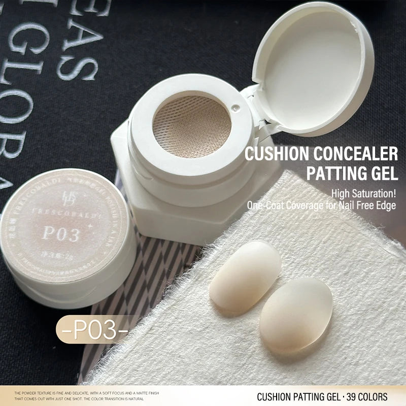 39-Color No-Wipe Cushion Patting Gel – Gradient UV Nail Polish