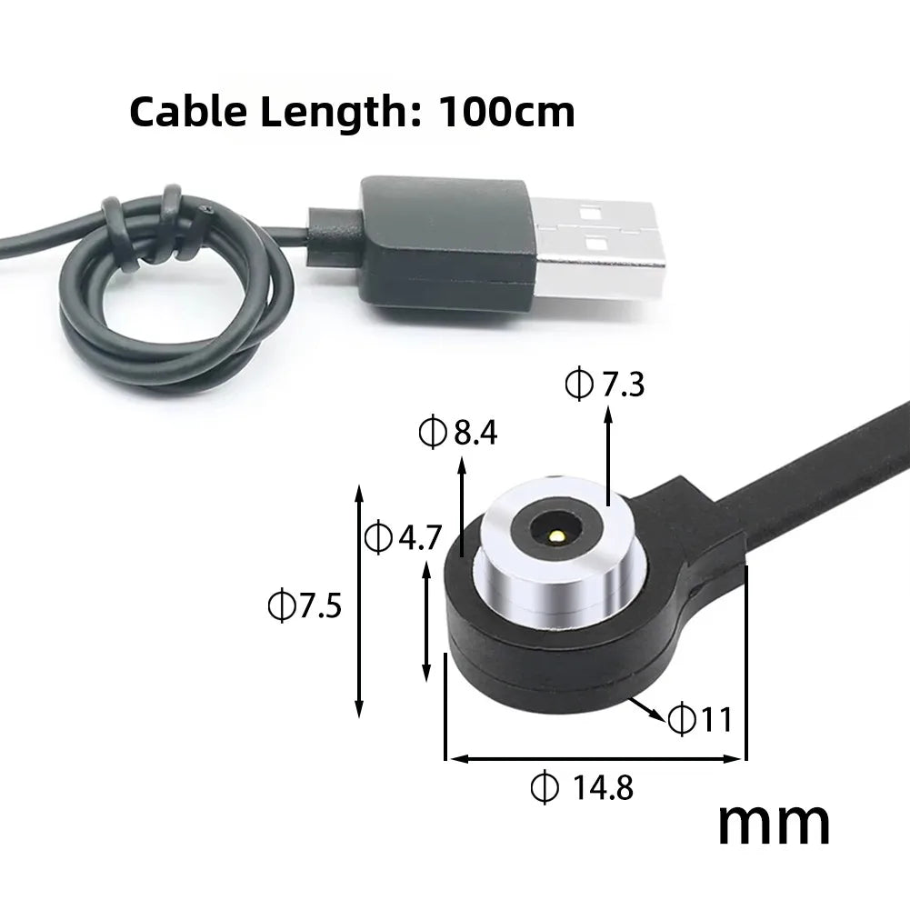 Waterproof Magnetic Connector 2.8A 12V – Short-Circuit Protection