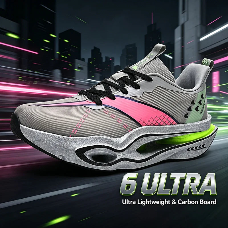 LETCOMFIT Carbon Board Running Sneakers Men & Women Running Sneakers PRIMED
