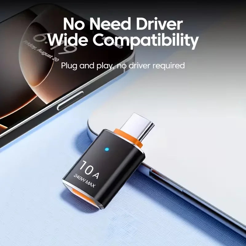 USB-C to USB-A OTG Adapter | Fast Data Transfer for All Devices USB OTG Adapter PRIMED