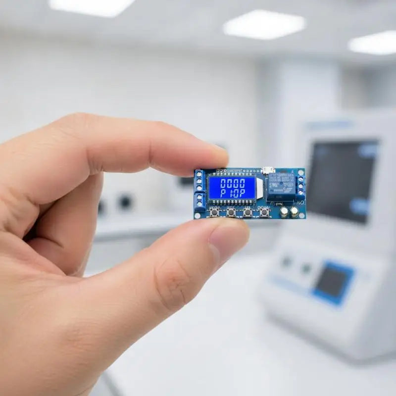 LCD Time Delay Relay Module 6-30V | 27-Mode Timer Switch