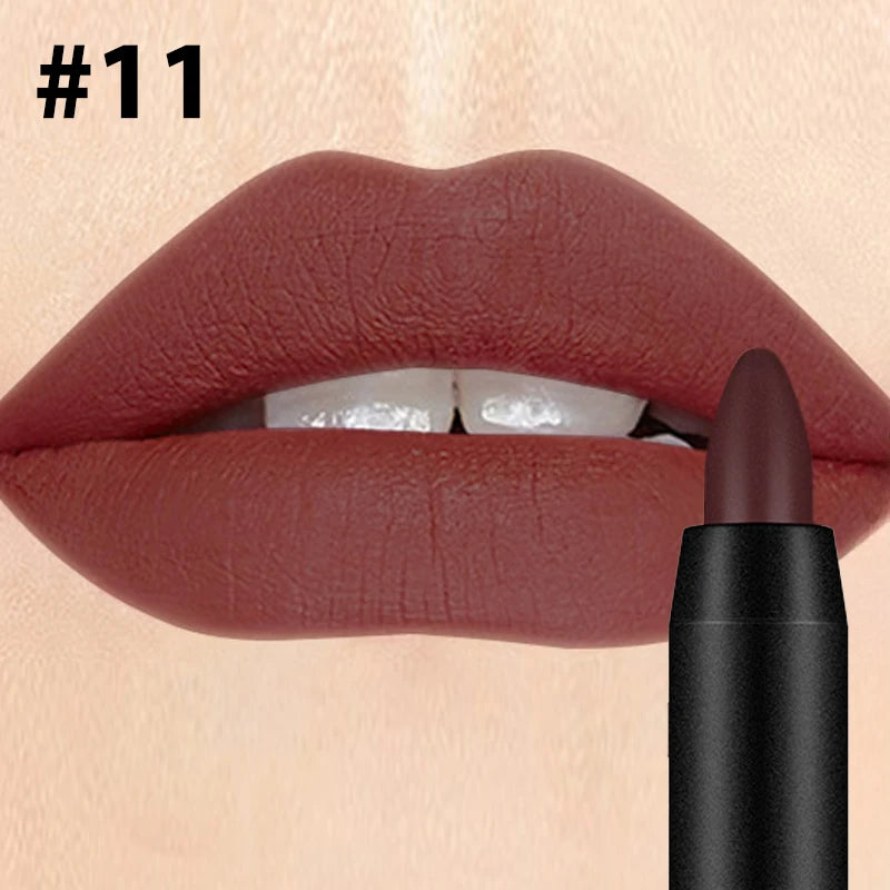 Velvet Matte Lipstick – 19 Shades, Long-Wear & Moisturizing