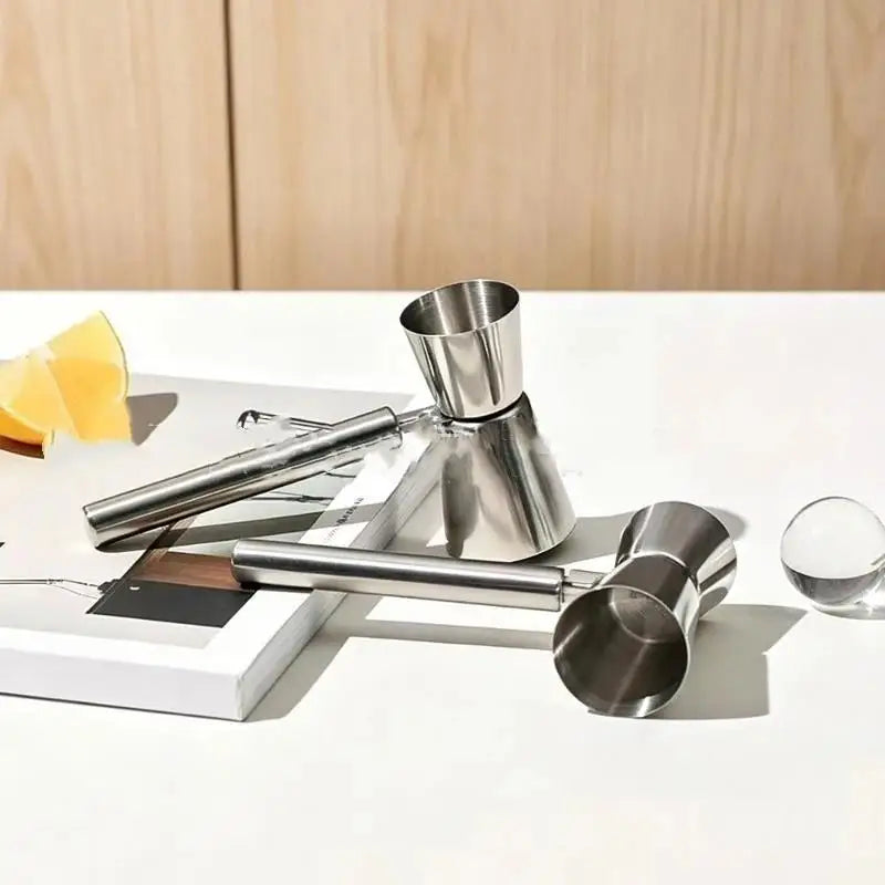 304 Stainless Steel Cocktail Jigger with Handle | 20ml & 40ml