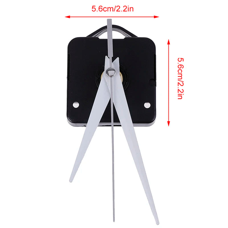 Silent Quartz Wall Clock Movement Kit with Hands – DIY Repair