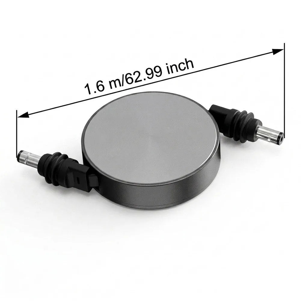 Retractable DC5521 Power Cord for Starlink Mini – 1.6m DC Power Cable PRIMED