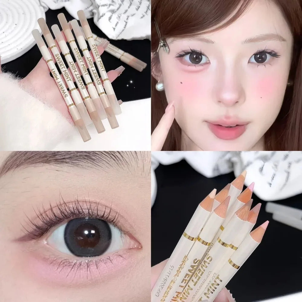 2-in-1 Silkworm Eyeliner & Highlighter Pencil – Waterproof Eyeliner Pencil PRIMED