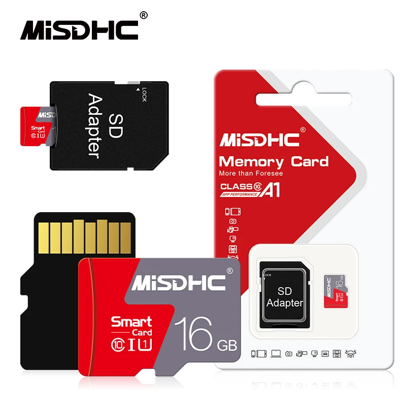 MISDHC Micro SD Card Class 10 – 4GB to 128GB TF Memory Card Micro SD Card PRIMED