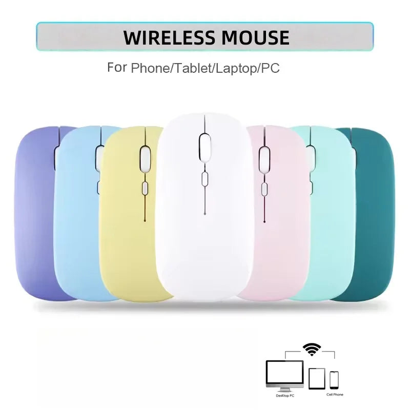 MissionFit Wireless Bluetooth Silent Mouse – 1600 DPI Ergonomic Wireless Bluetooth Mouse PRIMED