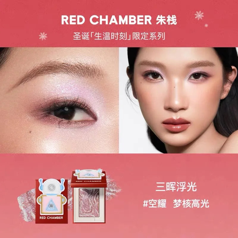 Red Chamber Glitter Eyeshadow – Long-Lasting Shimmer Powder