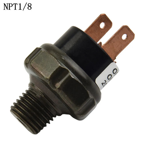 1/8" NPT Air Pressure Switch 12V 24V | 70-120 PSI Compressor Air Pressure Switch PRIMED