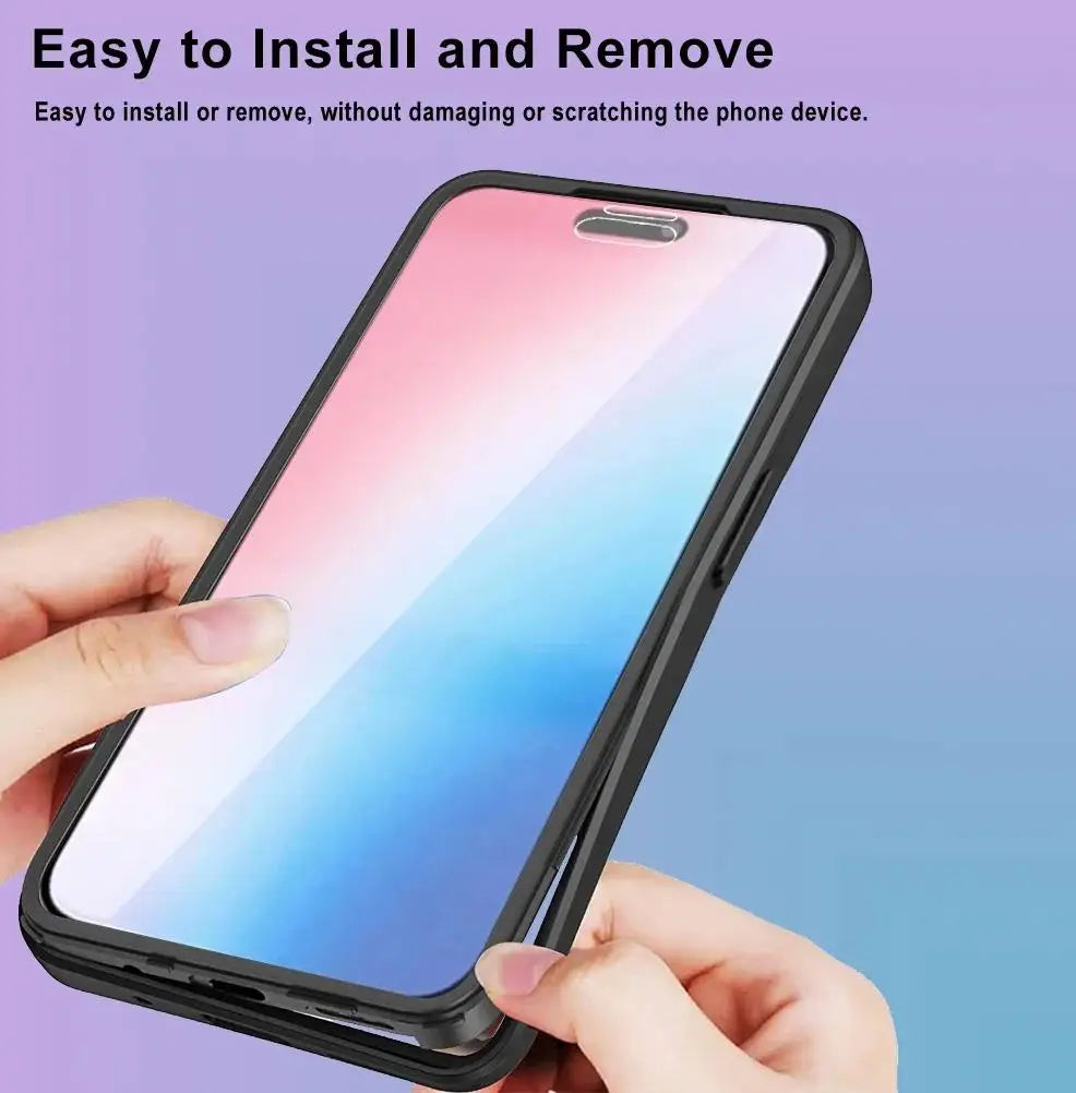 360° Full Cover iPhone Case – Anti-Scratch Screen Protection Phone Case PRIMED