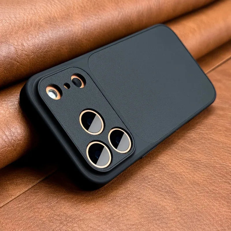 Luxury Leather Retro iPhone Case 11–17 Pro Max | Gusakov Leather iPhone Case PRIMED