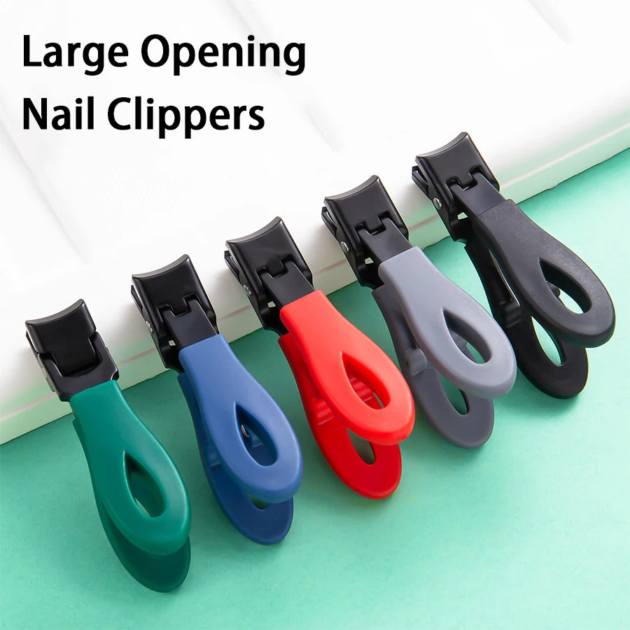 Stainless Steel Nail Clipper – Sharp Fingernail & Toenail Cutter