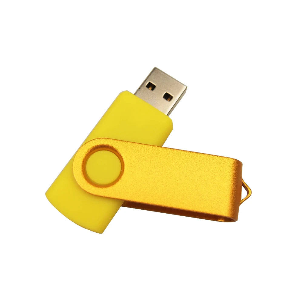 Custom Logo USB 2.0 Flash Drive Metal Pen Drive 4–64GB USB Flash Drive PRIMED