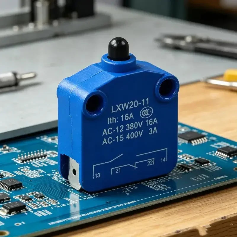 LXW20-11/M Micro Limit Switch 16A 1NO 1NC Silver Contact Micro Limit Switch PRIMED