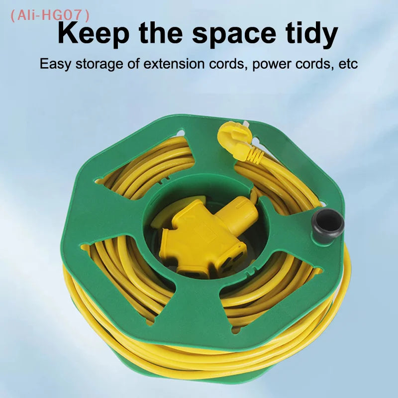 Portable Plastic Cable Winding Reel | Wire Storage Organizer Cable Winding Reel PRIMED