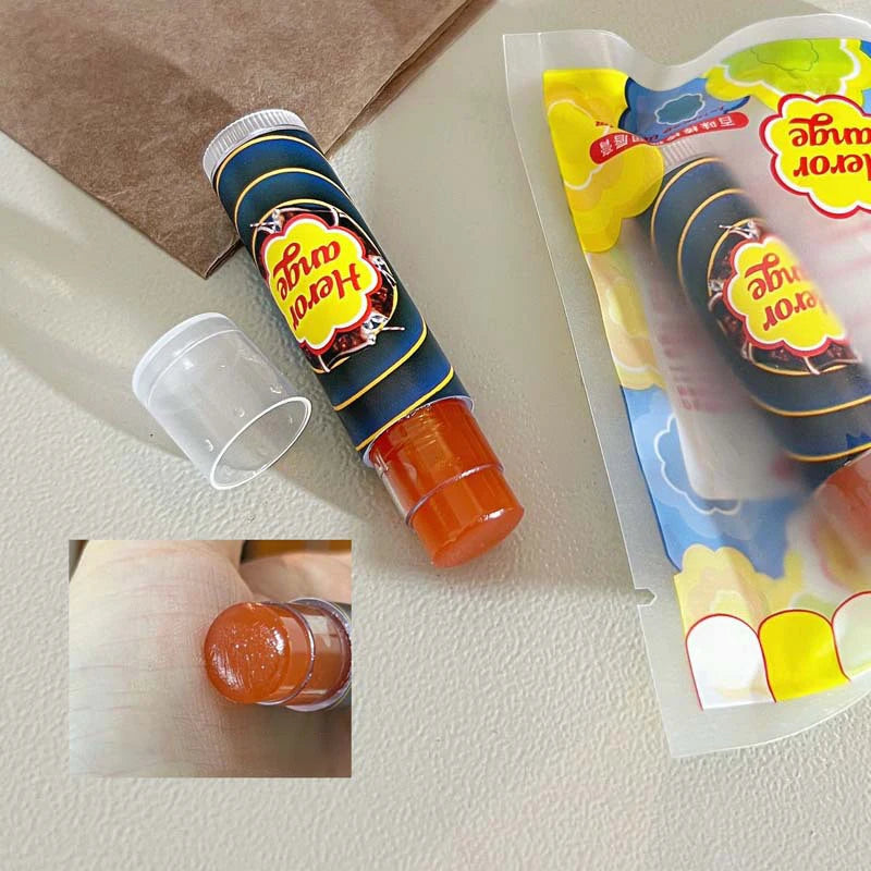 HERORANGE Fruit Lip Balm – Jelly Lip Mask & Primer, 4g Lip Balm PRIMED