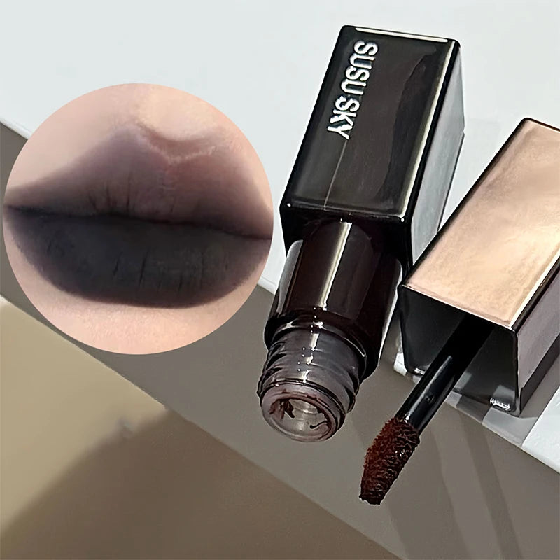 Matte Velvet Lip Mousse – Gothic Shades, Non-Stick Lip Tint Matte Lip Mousse PRIMED