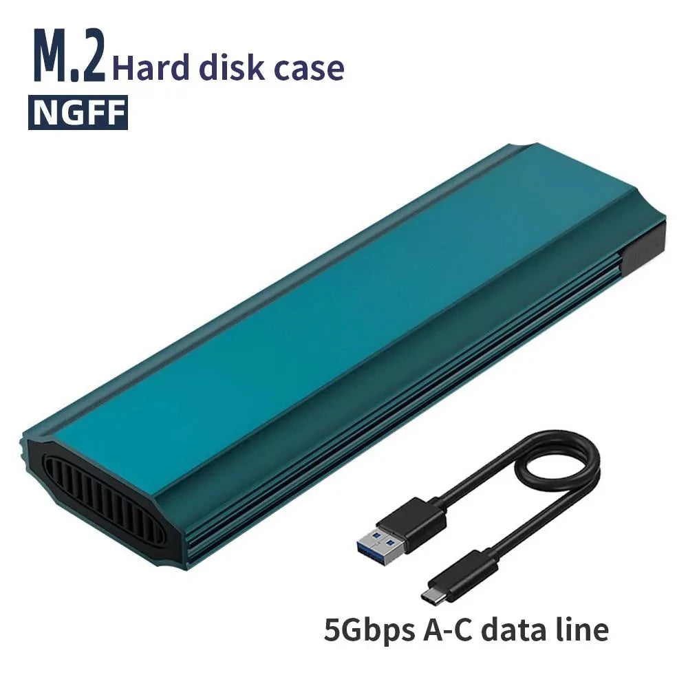 M.2 NVMe/NGFF SSD Enclosure USB 3.2 20Gbps Type-C Case SSD Enclosure PRIMED 5Gbps NGFF GN China Mainland