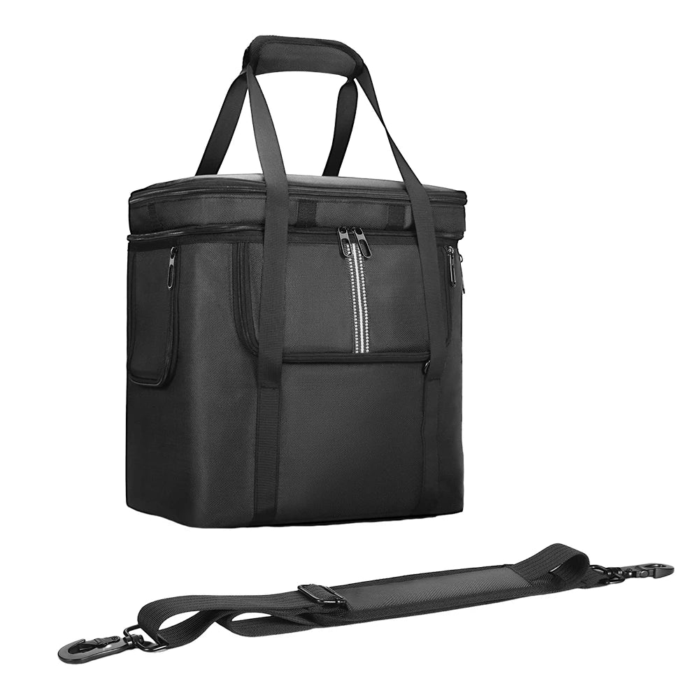 BLUETTI AC180 Waterproof Carrying Case with Shoulder Strap Power Station Case PRIMED black