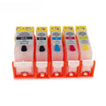 PGI-520 CLI-521 Refillable Ink Cartridges for Canon PIXMA Ink Cartridge Set PRIMED 520 521