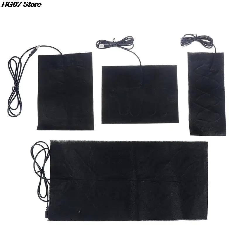 USB 5V Carbon Fiber Heating Pad – Flexible Electric Heat Mat