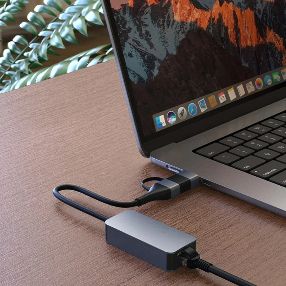 USB-C to 2.5G RJ45 Ethernet Adapter | 2500Mbps LAN Converter USB Ethernet Adapter PRIMED
