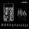 120pc French Press-On Nail Tips | Full Cover Acrylic Set