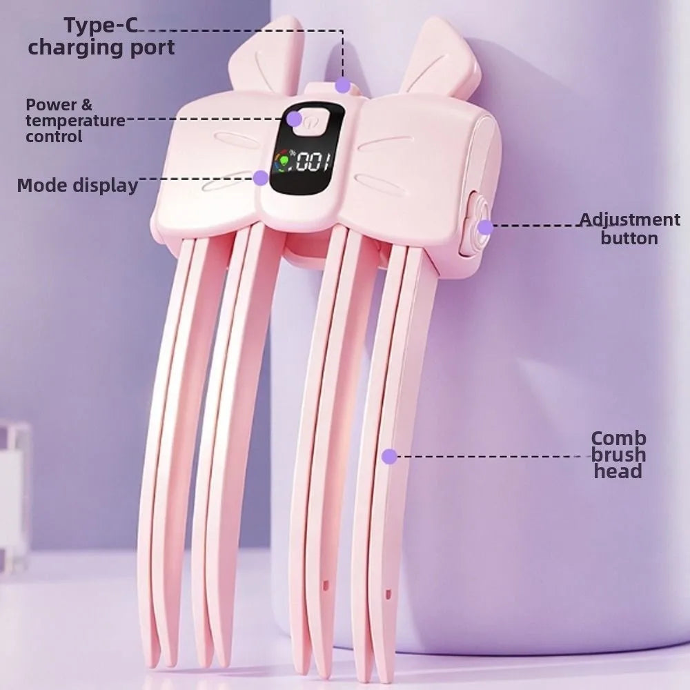 Rechargeable Heated Hair Volumizer Clip | Wireless Root Lifter