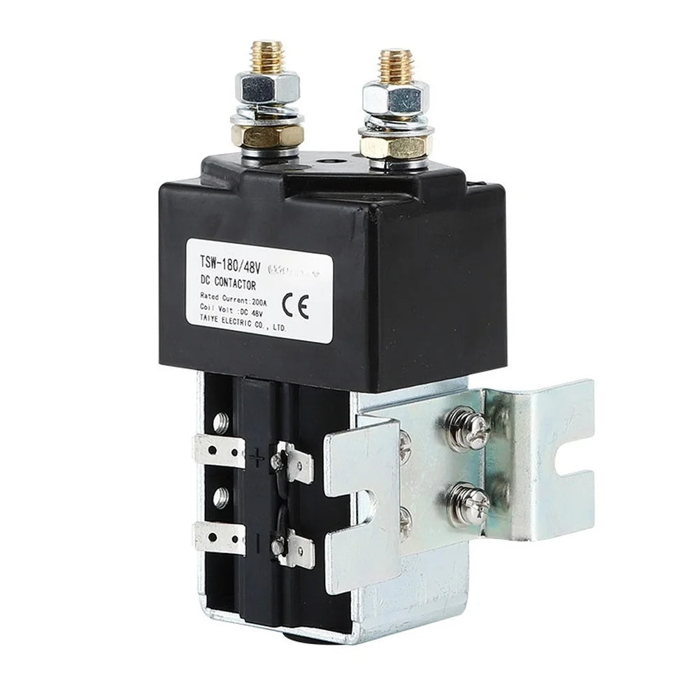 TSW-180 DC Contactor Relay 24V–72V 200A | Forklift & Solar