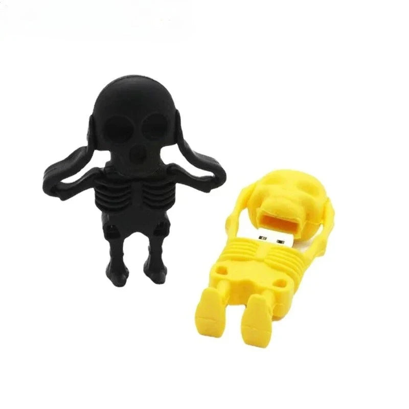 JASTER Skull USB Flash Drive 64GB | Novelty Pen Drive Gift USB Flash Drive PRIMED