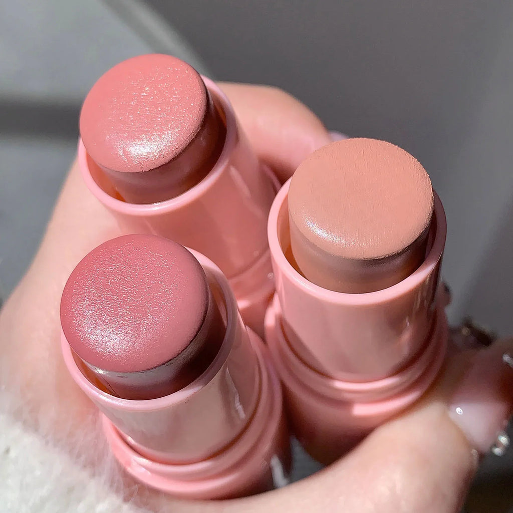 Natural Moisturizing Blush Stick – Waterproof Cheek & Lip Color Blush Stick PRIMED