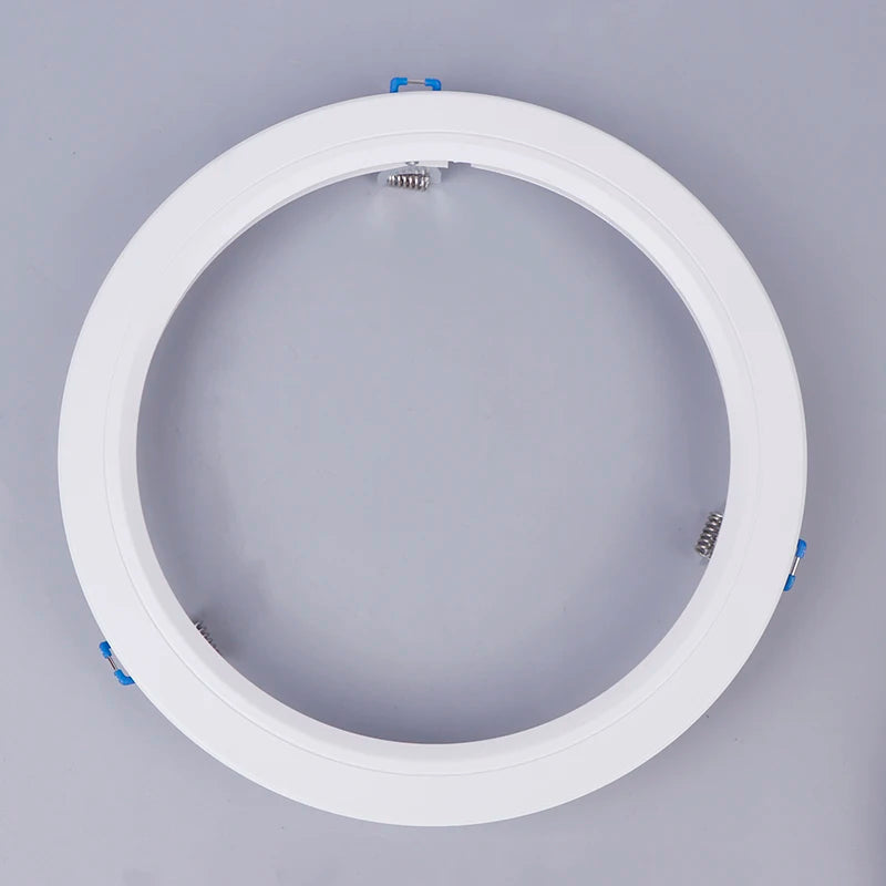 LED Downlight Hole Cover Ring – White Remedial Adapter Frame